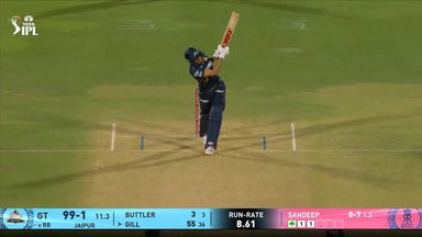IPL 2025 M47: RR vs GT - Shubman Gill Six