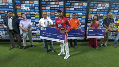 M56: CSK vs KXIP – TATA Nexon Super Striker of the Match – Karun Nair