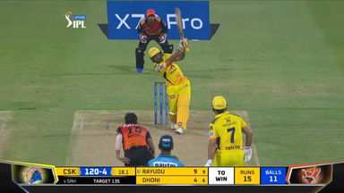 M44: SRH vs CSK – Ambati Rayudu Six