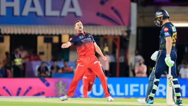 Sweet revenge! Hazlewood halts Buttler's blitz