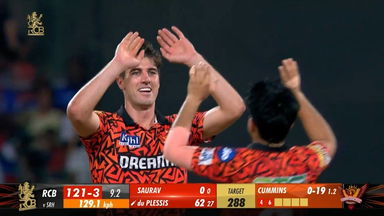M30: RCB vs SRH – Fall of Wickets