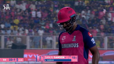 IPL 2025 M06: RR vs KKR - Sanju Samson Wicket
