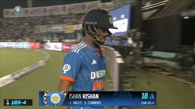 IND vs AUS 2023-24, 1ST ODI: Ishan Kishan Wicket