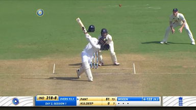 IND vs ENG 2021, 2nd Test, Day 2: Rishabh Pant Six