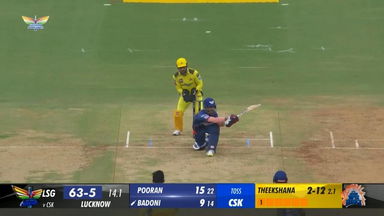 M45: LSG vs CSK –  Ayush Badoni  Six