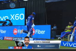 M07: RR vs DC – Ajinkya Rahane Wicket