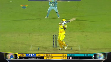 M07: LSG vs CSK – MS Dhoni Six