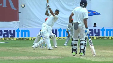 IND vs AFG 2018, 1st Test  Day 1: Shikhar Dhawan Six