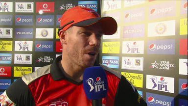 M39: SRH vs KXIP– David Warner Interview