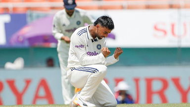 Maiden Test wicket on debut: Suthar's dream start