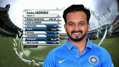 Ind 'A' vs Aus 'A' - 2nd ODI : K Jadhav's half century