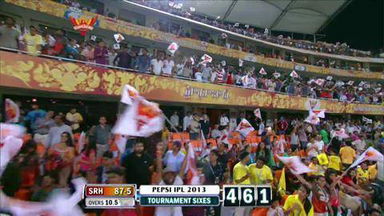 M54: SRH vs CSK – Thisara Perera Six