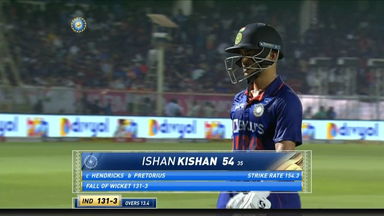 IND vs SA 2022, 3RD T20I: Ishan Kishan Wicket