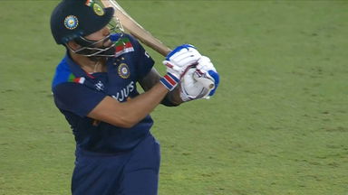 Virat Kohli's edge for a SIX