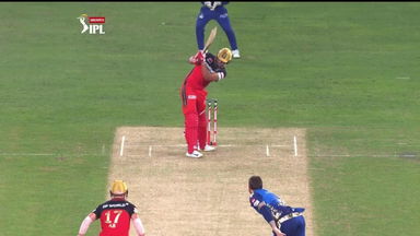 M10: RCB vs MI – Shivam Dube Six