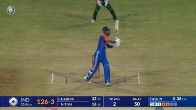 Finishing it off in style ft. Hardik Pandya