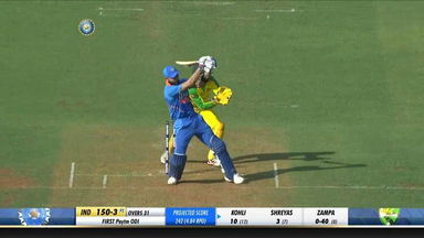 IND vs AUS 2020, 1st ODI: Virat Kohli Six