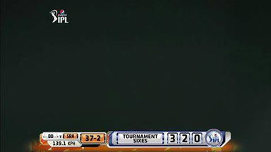 M32: DD vs SRH –  Naman Ojha Six