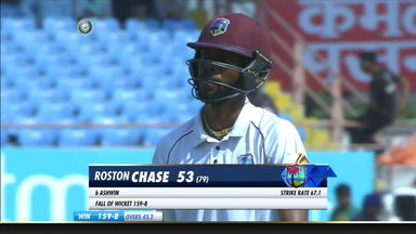 IND vs WI 2018, 1st Test Day 3: Roston Chase Wicket