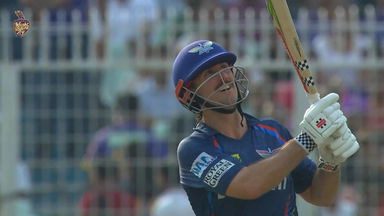 IPL 2025 M19: KKR vs LSG - Mitchell Marsh Six