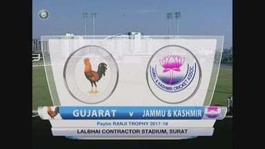 Ranji Trophy 2017-18: Gujarat vs Jammu & Kashmir - Day 1 Highlights