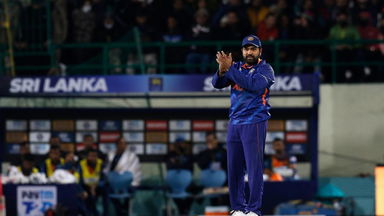 Chahal dives, Rohit applauds