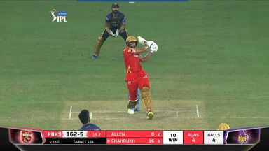 M45: KKR vs PBKS – Shahrukh Khan Six
