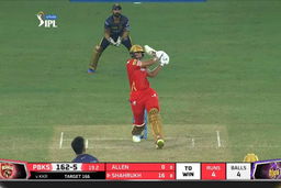 M45: KKR vs PBKS – Shahrukh Khan Six