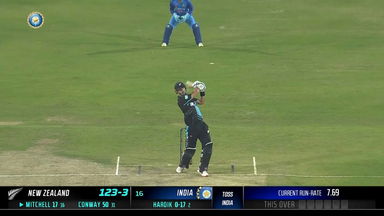 IND vs NZ 2023, 1ST T20I: Daryl Mitchell  Six