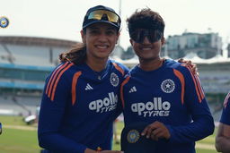 Sree Charani's heartwarming Test cap presentation