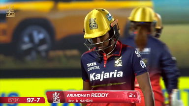 Wicket: Match 15, Royal Challengers Bengaluru vs Delhi Capitals, WPL 2026: Arundhati Reddy Wicket