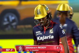 Wicket: Match 15, Royal Challengers Bengaluru vs Delhi Capitals, WPL 2026: Arundhati Reddy Wicket