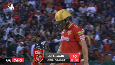 M27: PBKS vs RCB – Sam Curran  Wicket