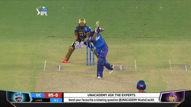 M25: DC vs KKR – Prithvi Shaw Six