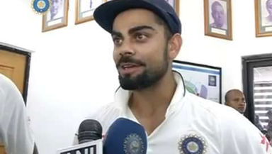 SL vs India, 3rd Test - Day 5 : Virat Kohli & R Ashwin react to series victory