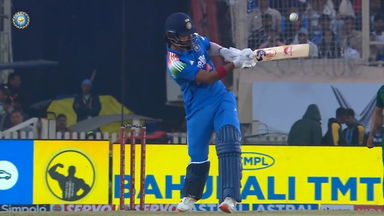 IND vs SA 2025, 1st ODI: K L Rahul Six
