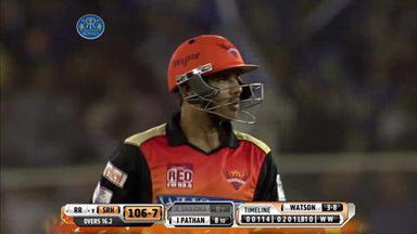 M30: RR vs SRH –  Karan Sharma Wicket