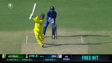 IND vs AUS 2023, 3RD ODI: Alex Carey Six