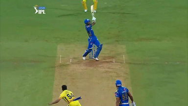 M15: MI vs CSK – Hardik Pandya Six