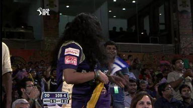Match 73 KKR vs DD – Jayawardene's Wicket