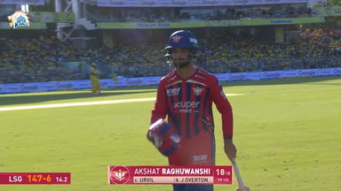 IPL 2026 M53: CSK vs LSG - Akshat Raghuwanshi Wicket