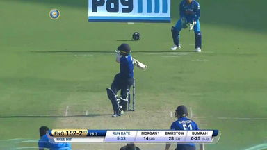 IND vs ENG 2017, 3rd ODI : Eoin Morgan Six
