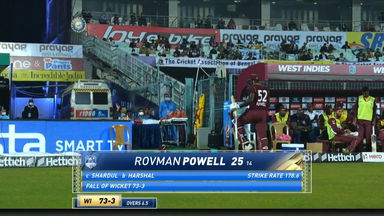 IND vs WI 2022, 3RD T20I: Rovman Powell Wicket