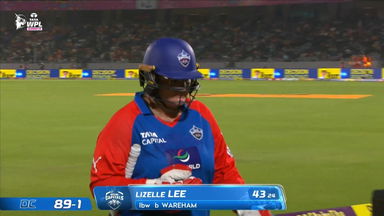 Wicket: Eliminator, Gujarat Giants vs Delhi Capitals, WPL 2026: Lizelle Lee Wicket