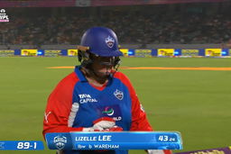 Wicket: Eliminator, Gujarat Giants vs Delhi Capitals, WPL 2026: Lizelle Lee Wicket