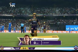 M26: KKR vs DC – Joe Denly Wicket