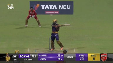 M53: KKR vs PBKS – Andre Russell Six