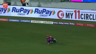 Fantastic low diving catch ft. Dhruv Jurel