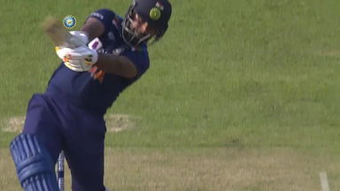 IND vs ENG 2021, 2nd ODI : Rishabh Pant Six