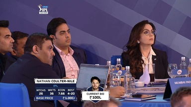 2020 VIVO IPL Player Auction - Mumbai Indians